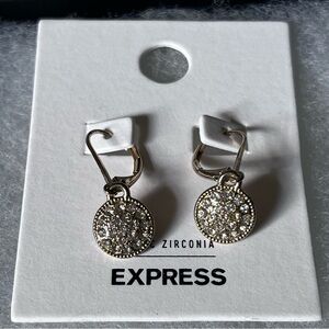 Express cubic zirconia earrings